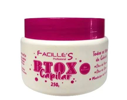 Máscara Btx Facilles 250 Gramas